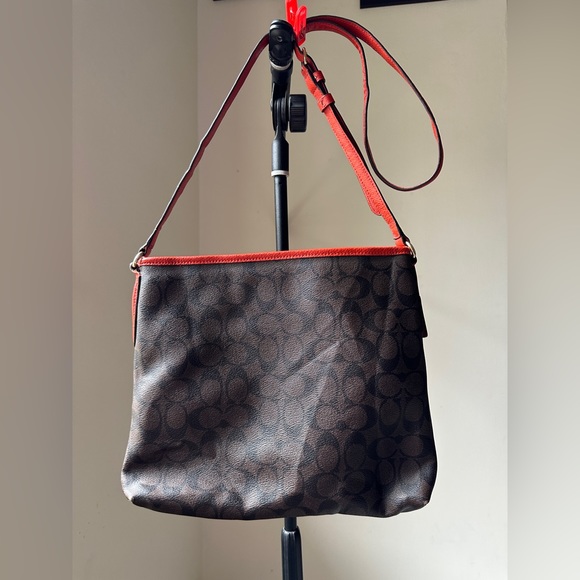 COACH Signature File Crossbody Bag - Picture 5 of 10